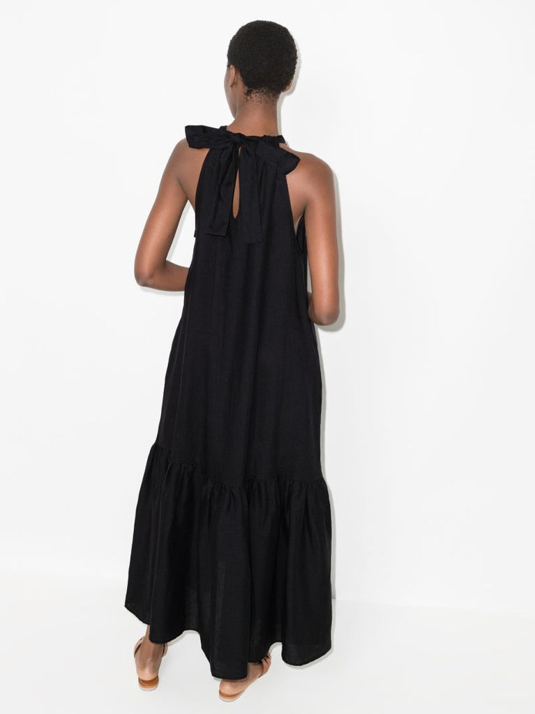 Ibiza Halterneck Midi Dress