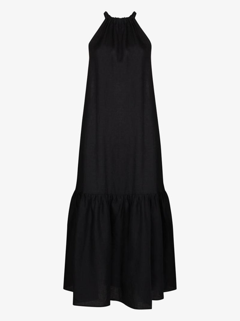 Ibiza Halterneck Midi Dress