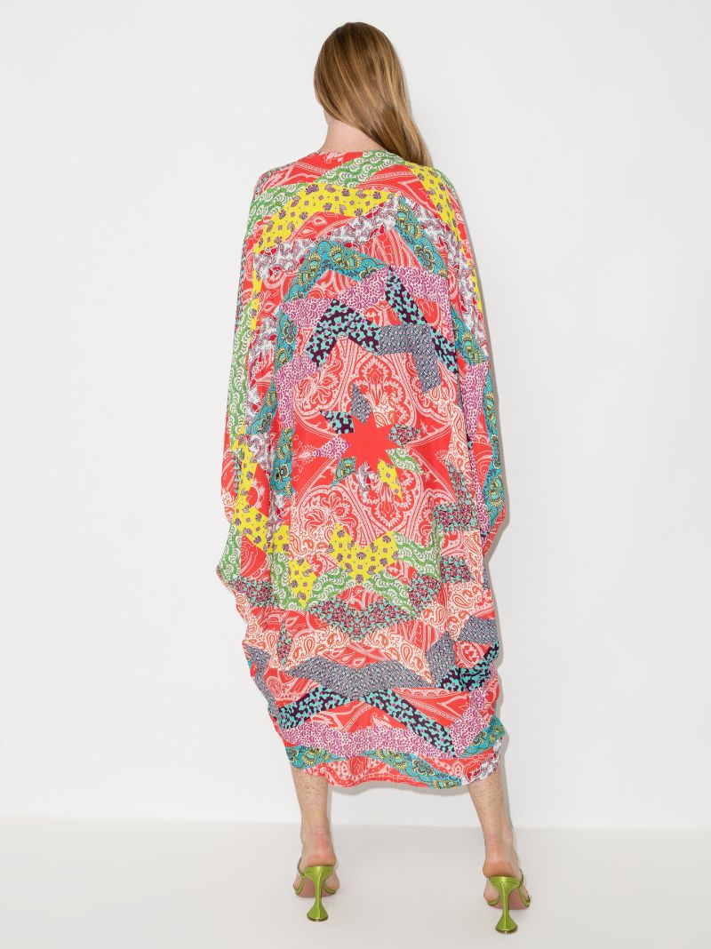 Earth Paisley Kaftan Dress