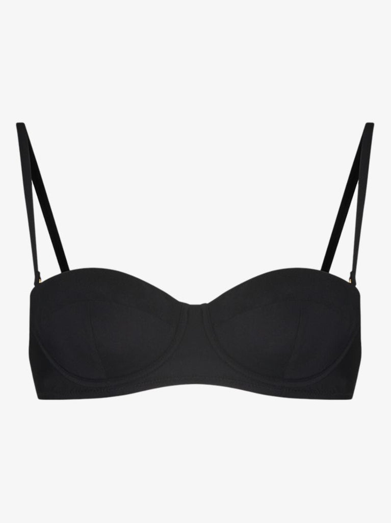 Black Balconette Bikini Top