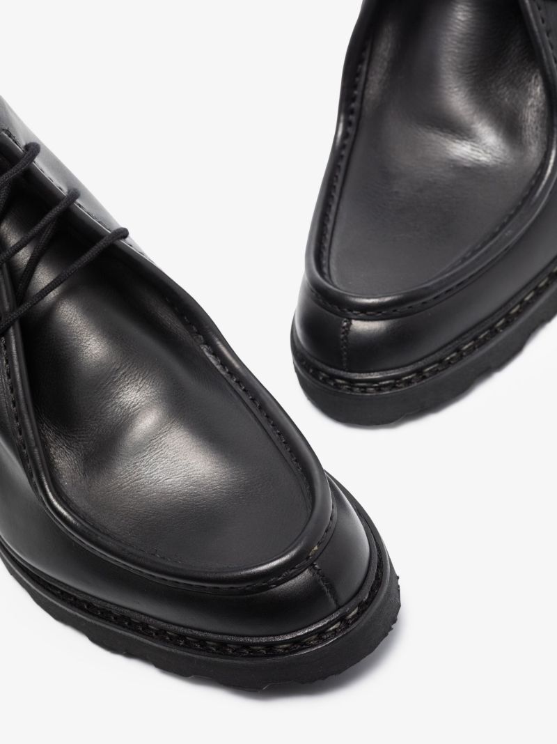 Black Mucy Leather Boots
