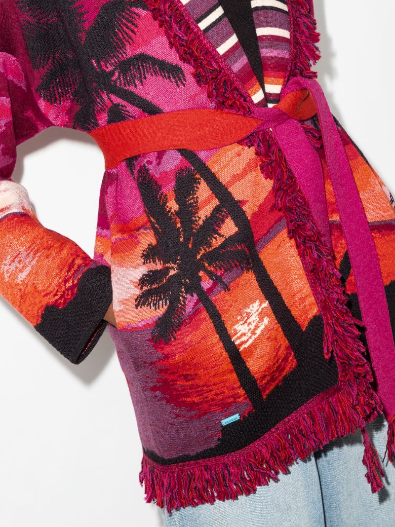 Sunset on the Sea Icon Jacquard Cardigan