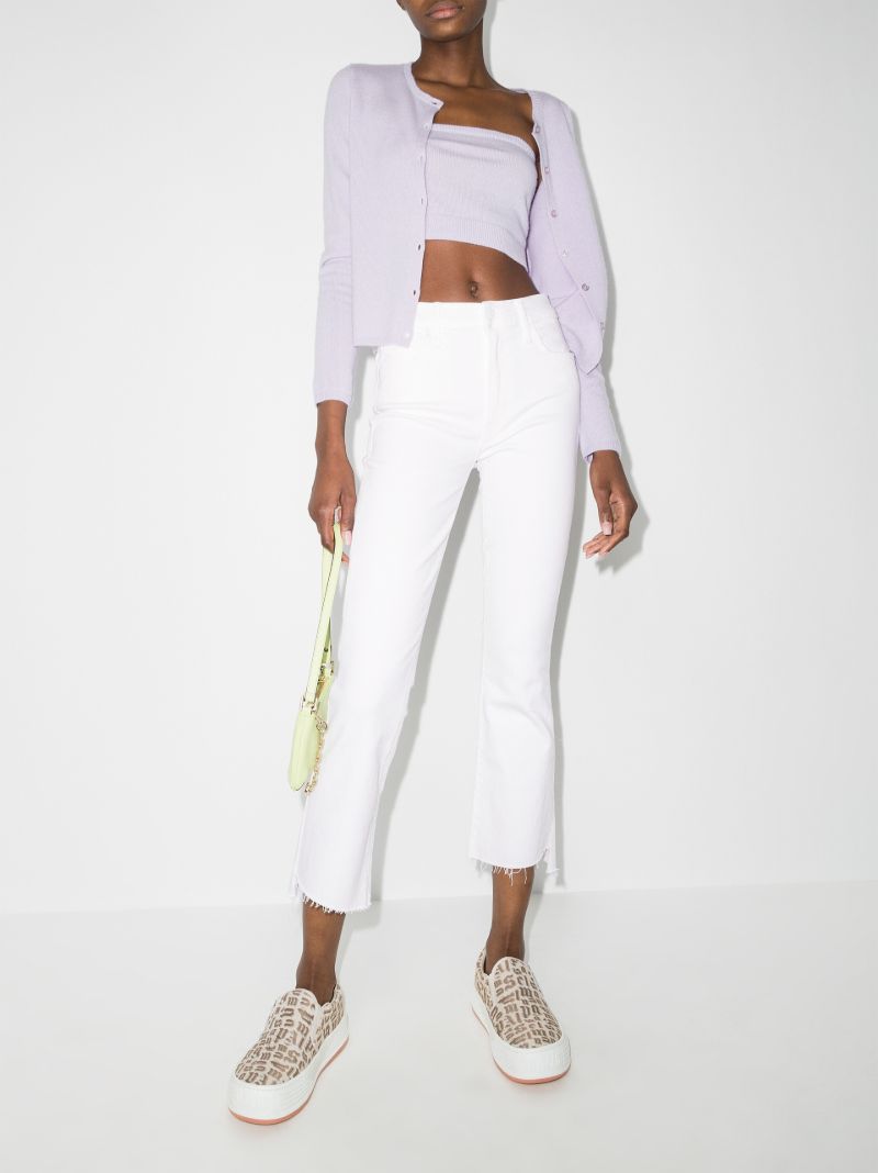 The Insider Crop Step Fray Jeans