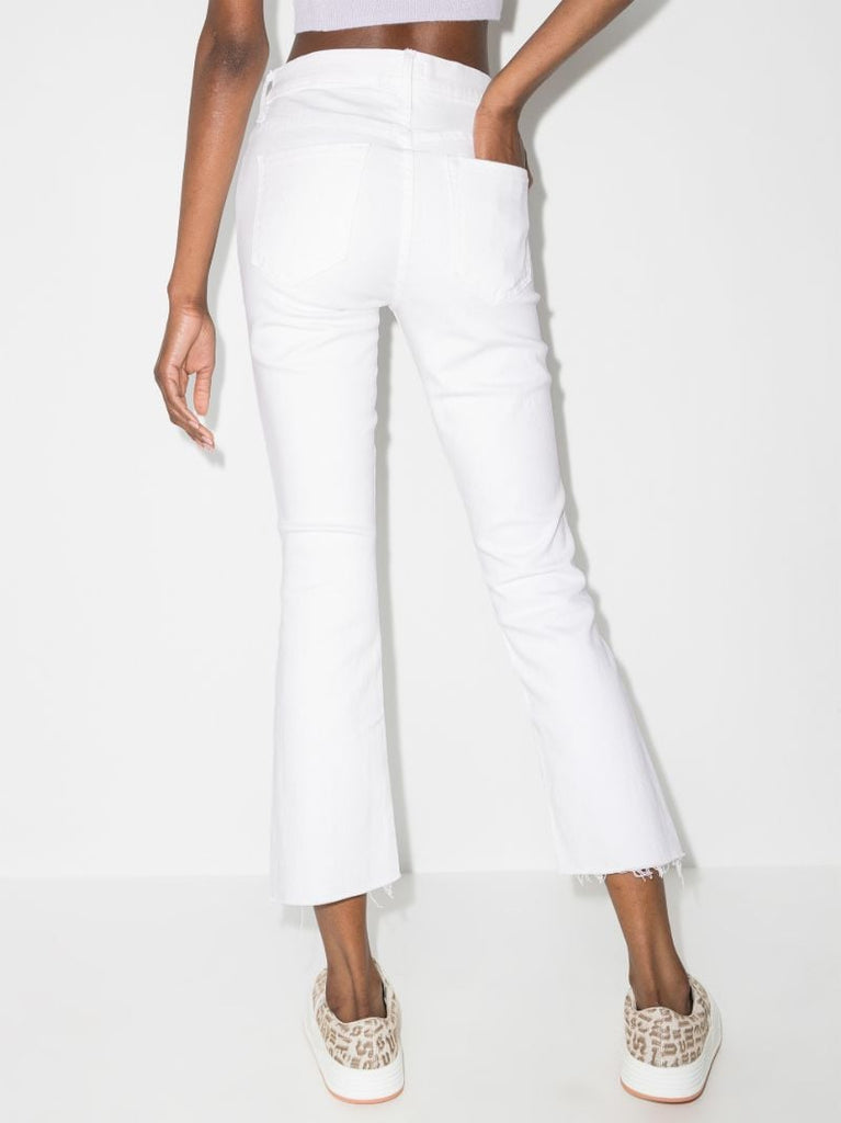 The Insider Crop Step Fray Jeans