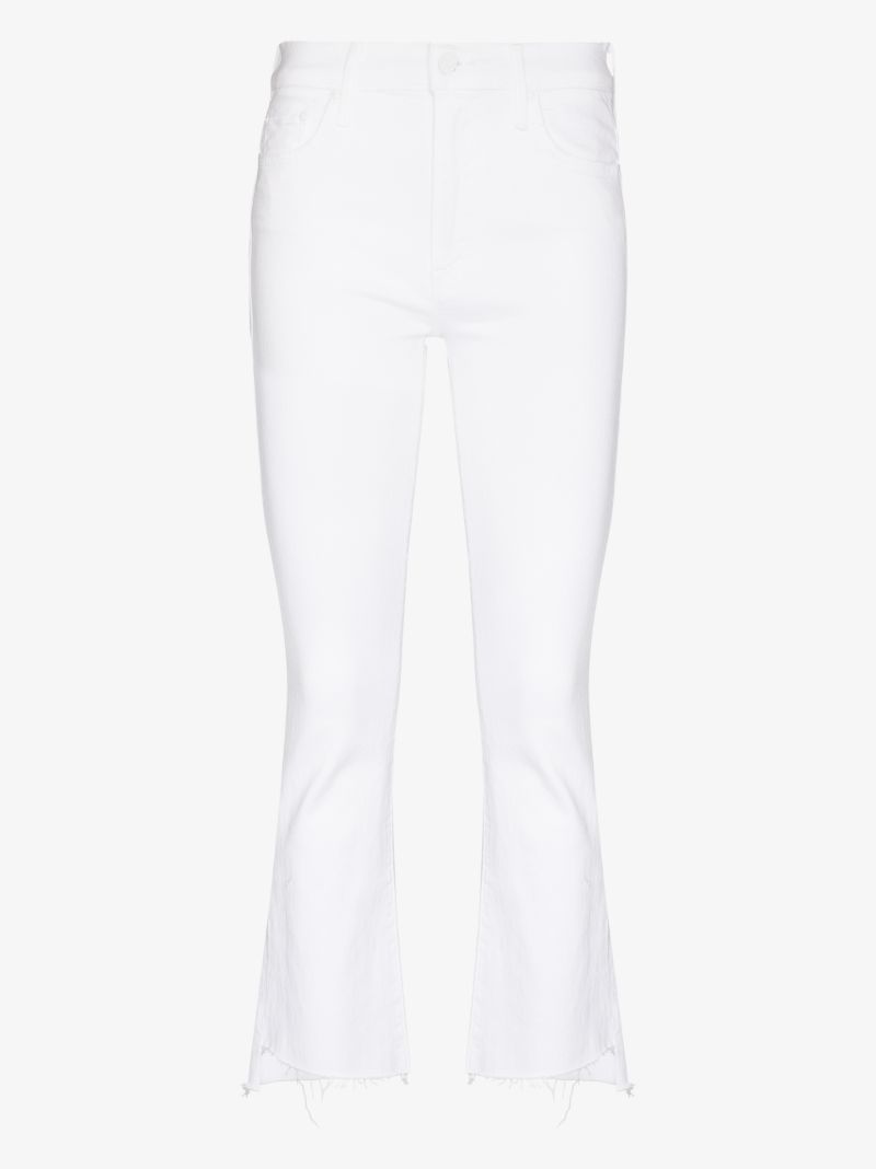 The Insider Crop Step Fray Jeans