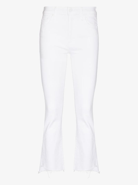 The Insider Crop Step Fray Jeans