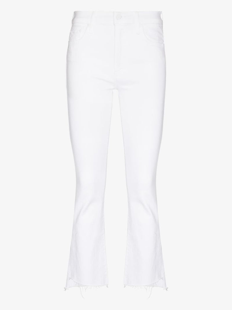 The Insider Crop Step Fray Jeans