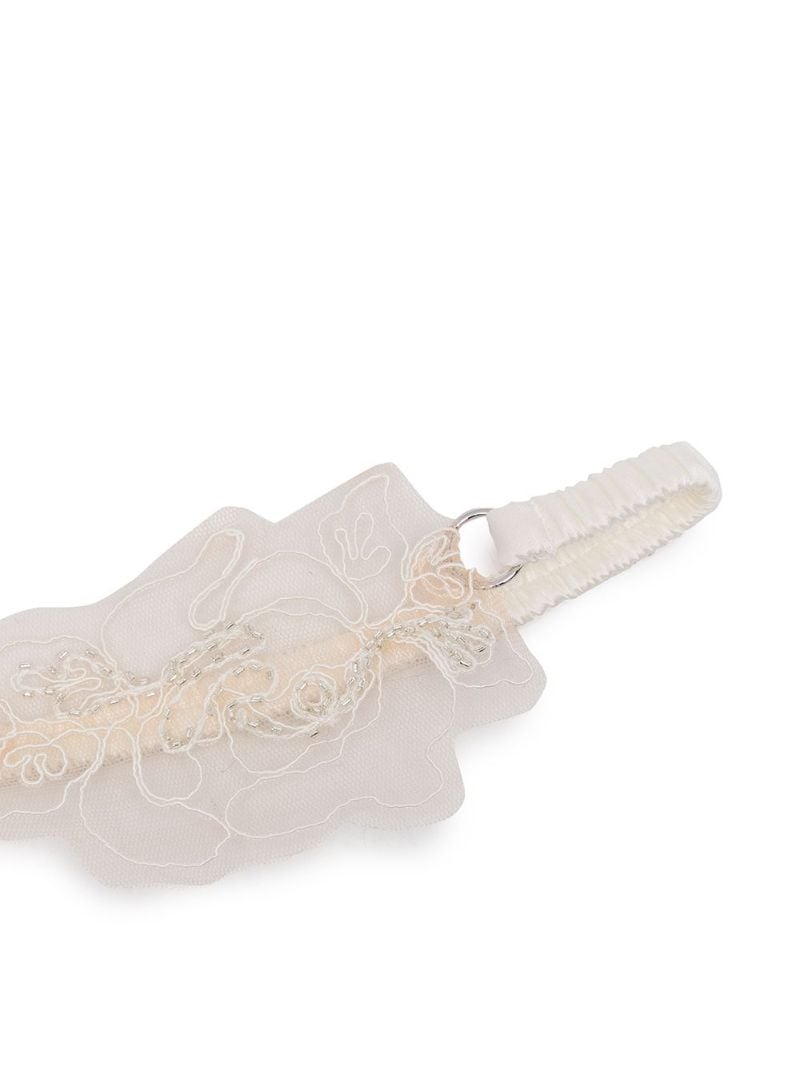 Neutral Lindie Lace Garter
