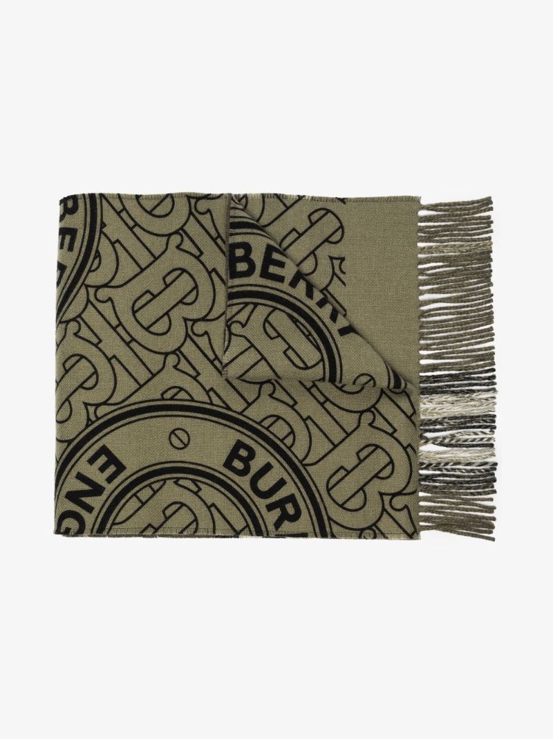 Reversible Check-monogram Scarf