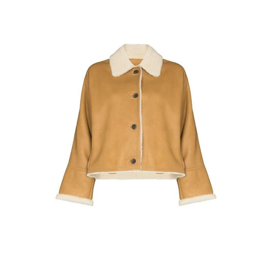 Cropped Shearling Jacket