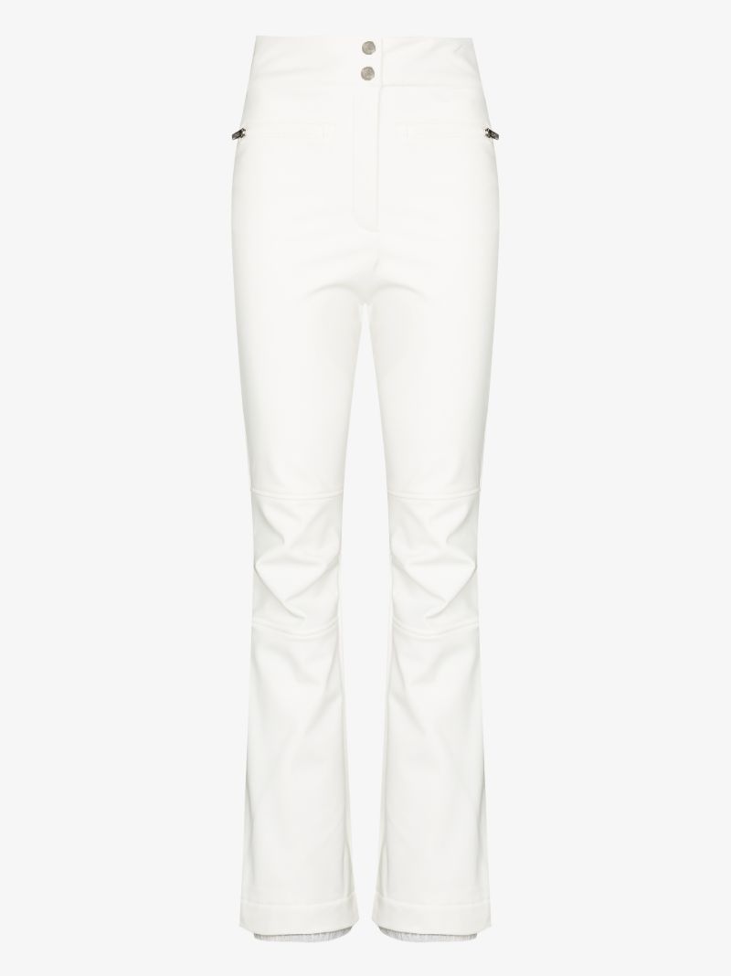 White Diana Straight-leg Ski Trousers
