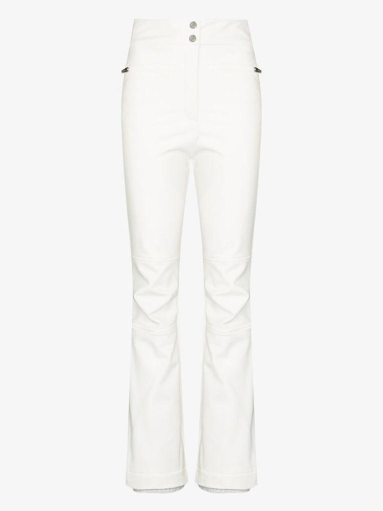 White Diana Straight-leg Ski Trousers