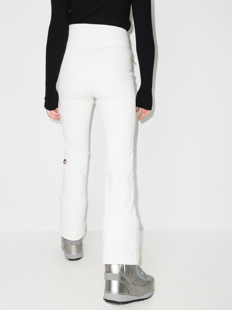 White Diana Straight-leg Ski Trousers