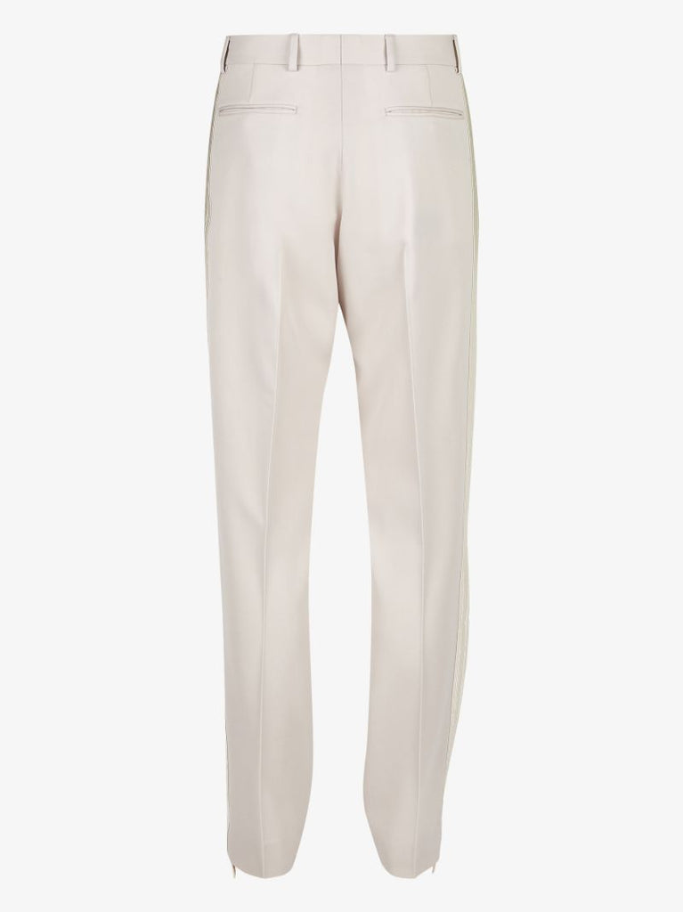 Tailored Straight Leg Wool Trousers