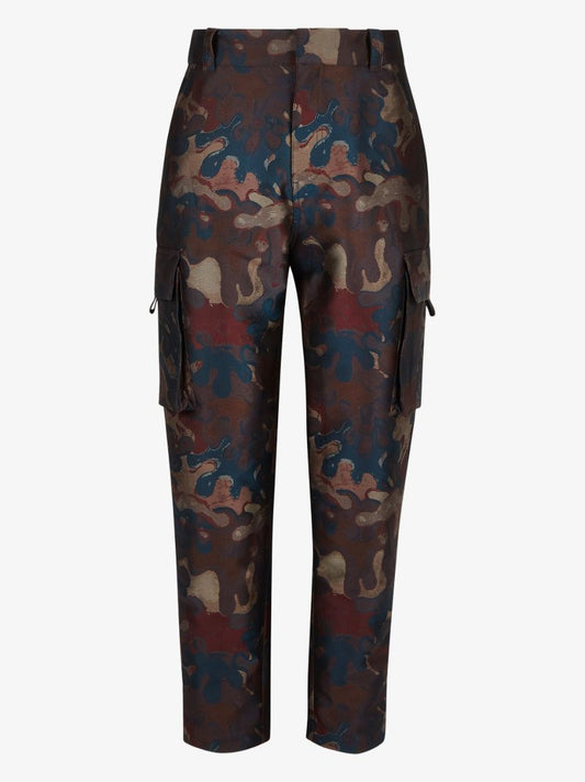 X Peter Doig Camouflage Print Trousers
