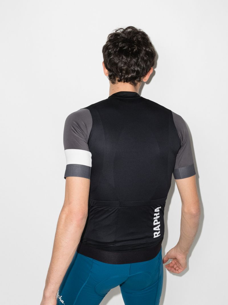 Grey Pro Team Training Cycling Top