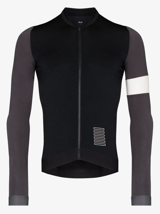 Black Pro Team Long Sleeve Training Jersey