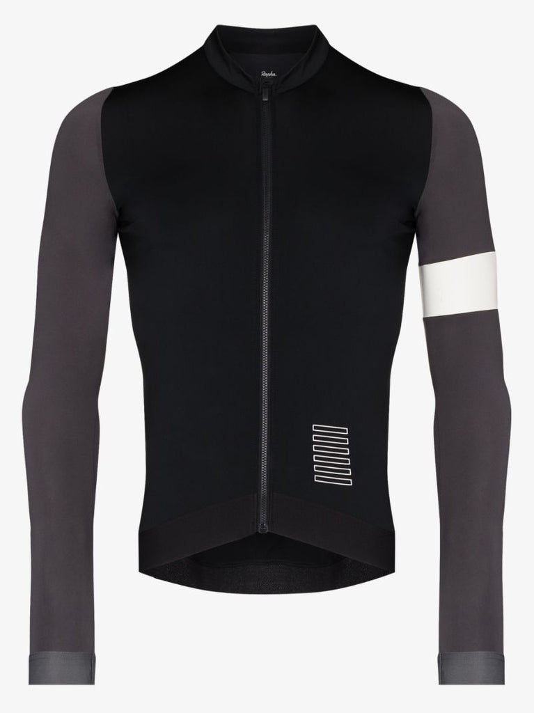 Black Pro Team Long Sleeve Training Jersey