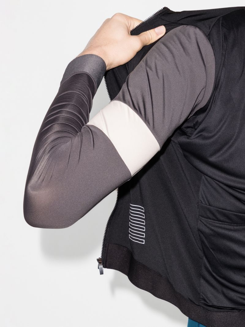 Black Pro Team Long Sleeve Training Jersey