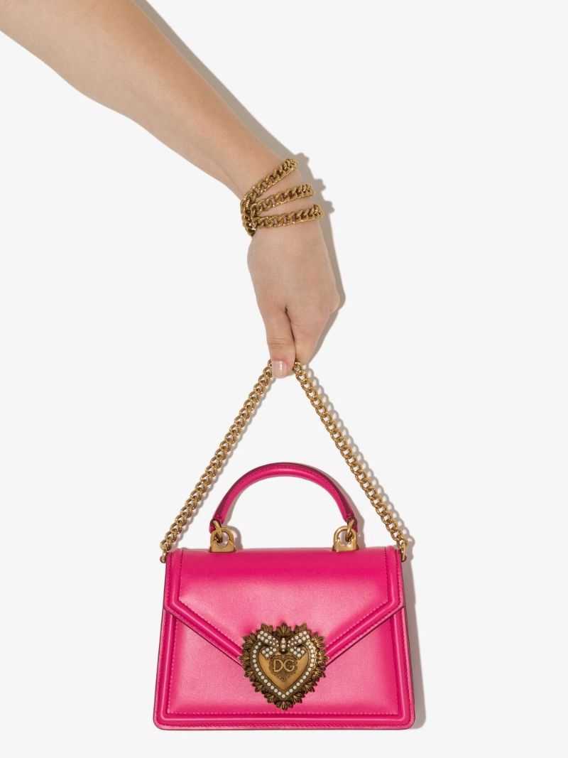 Pink Devotion Small Leather Cross Body Bag
