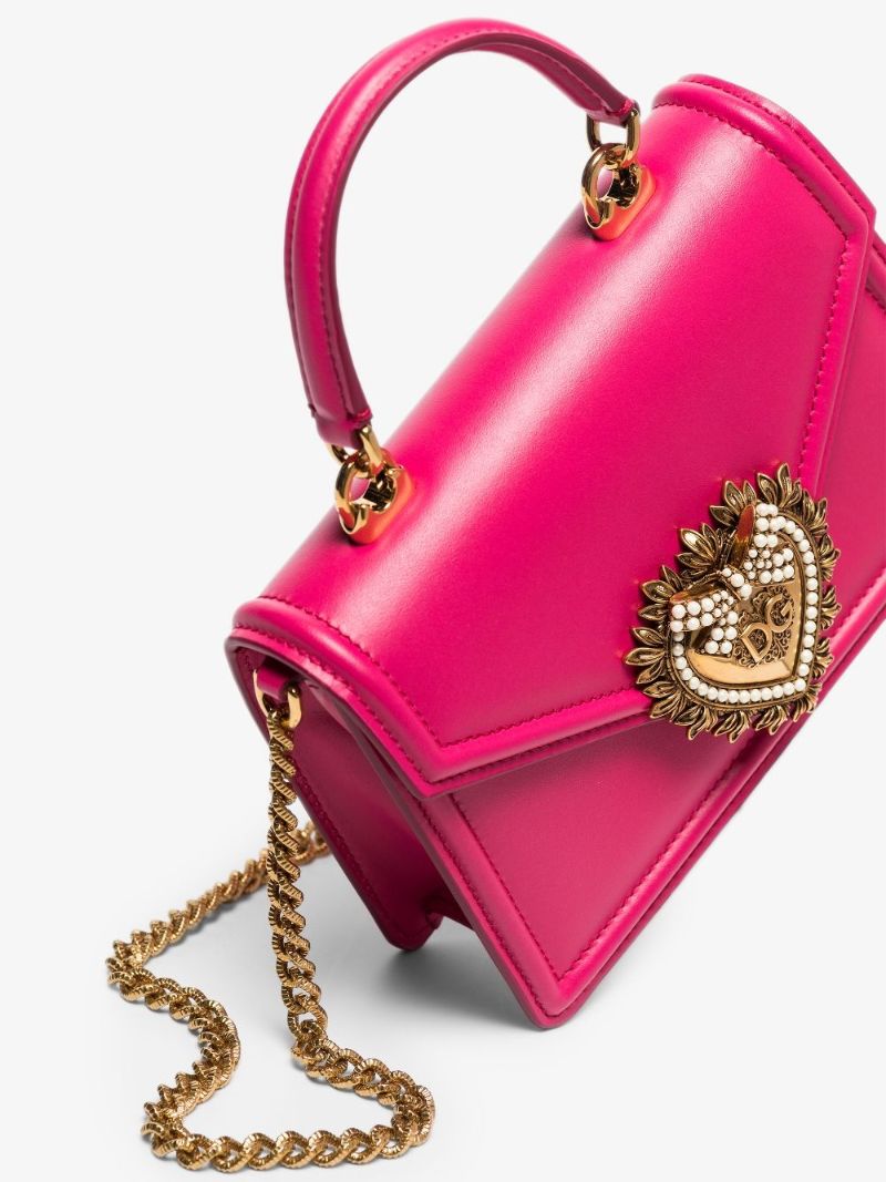 Pink Devotion Small Leather Cross Body Bag
