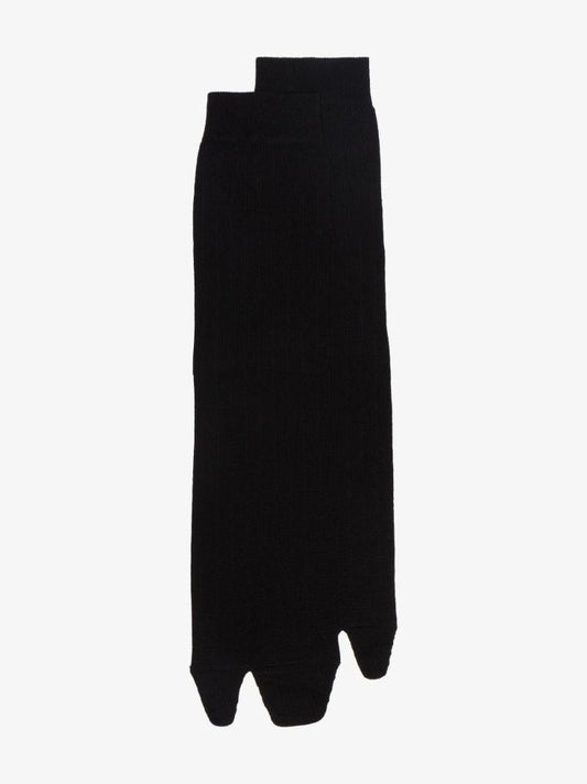 Black Tabi Cotton Socks