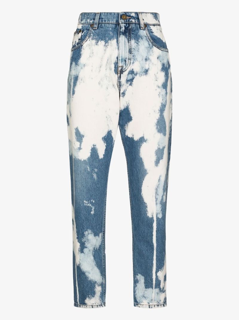 Acid Wash Boyfriend Jeans