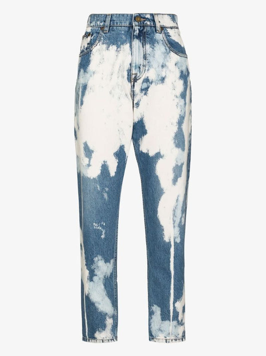 Acid Wash Boyfriend Jeans