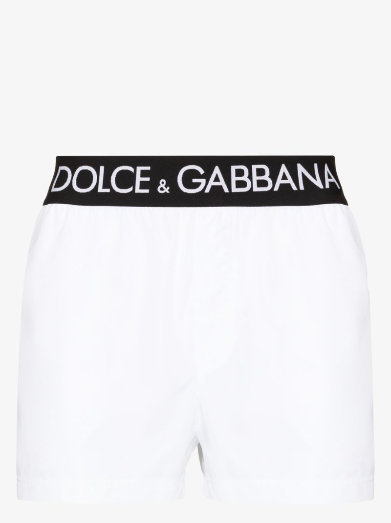 Logo Branded Swim Shorts