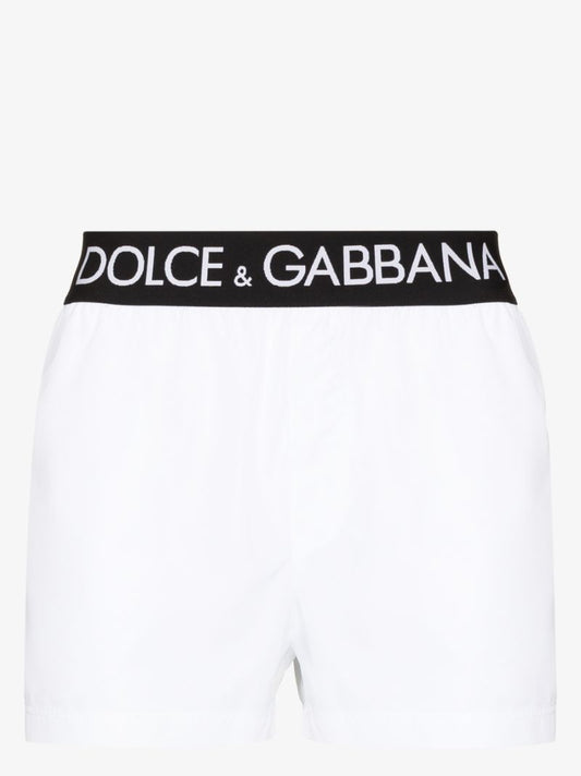Logo Branded Swim Shorts