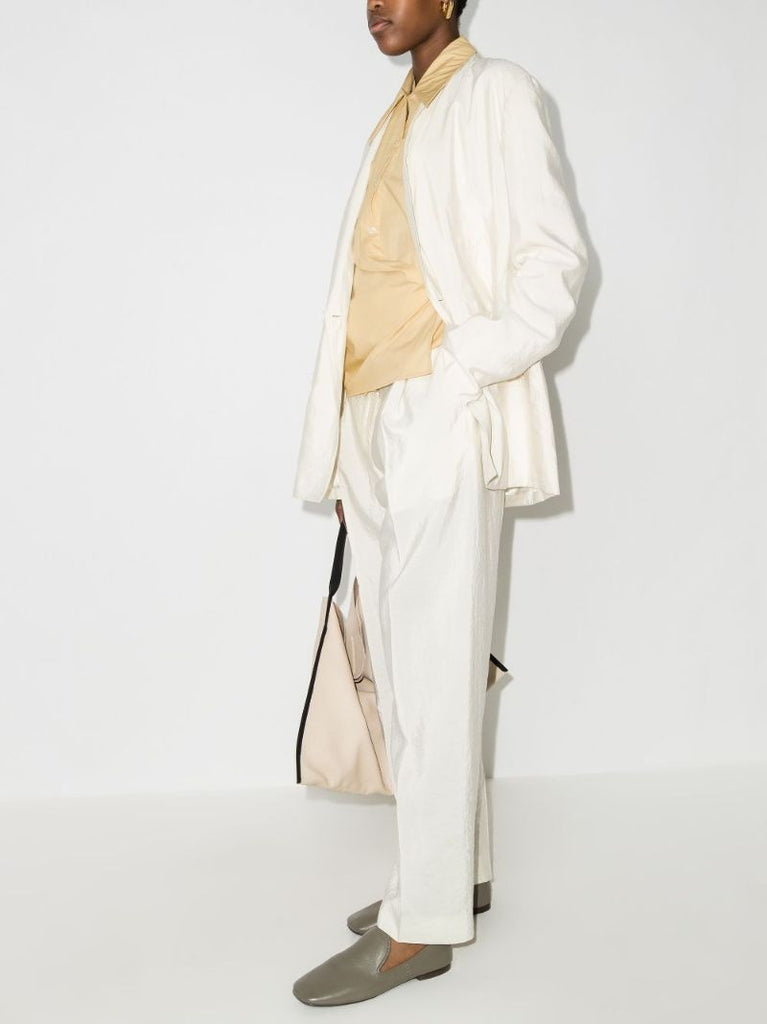 Yellow Twisted Cotton Shirt