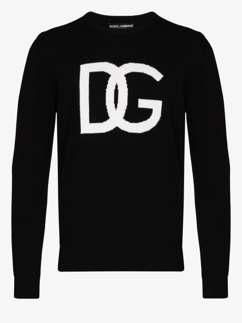 Dg Logo Virgin Wool Sweater