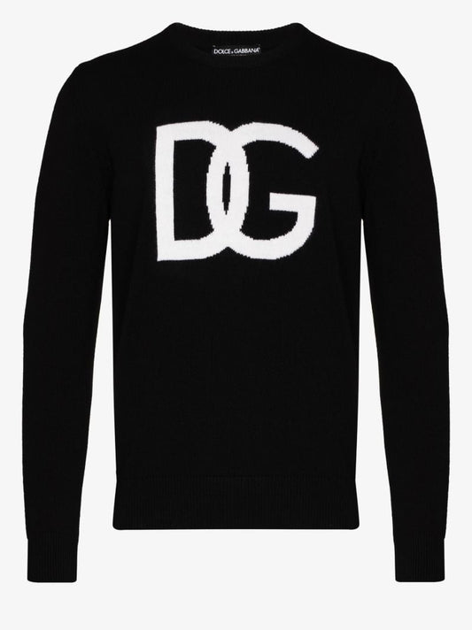 Dg Logo Virgin Wool Sweater