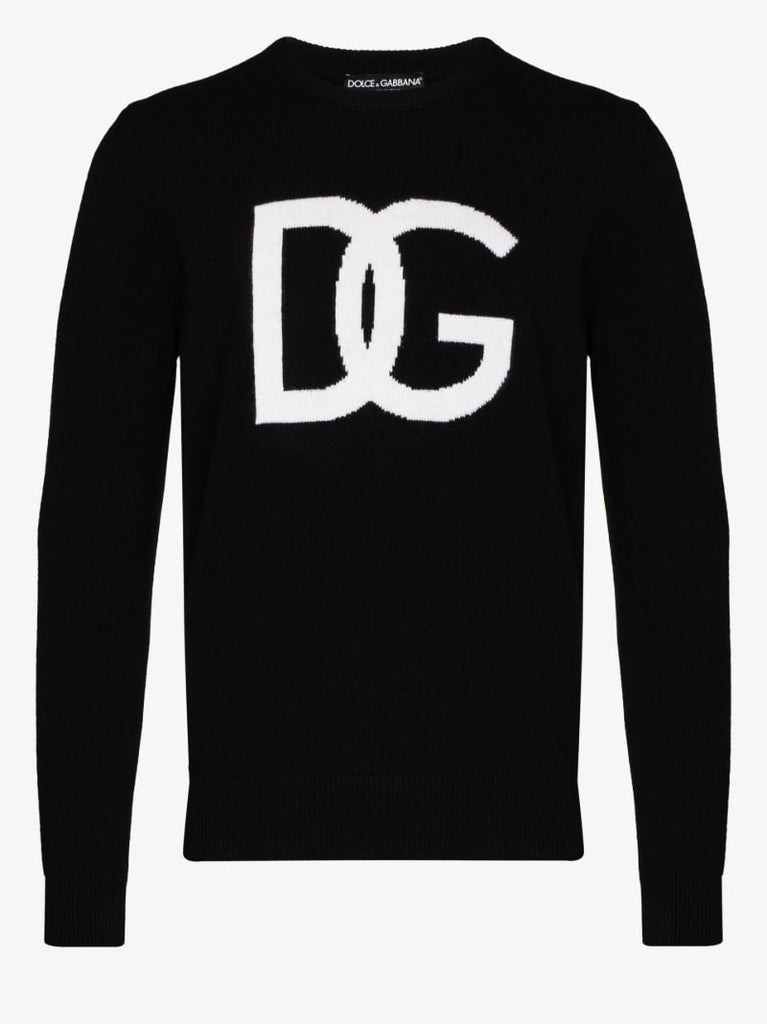 Dg Logo Virgin Wool Sweater