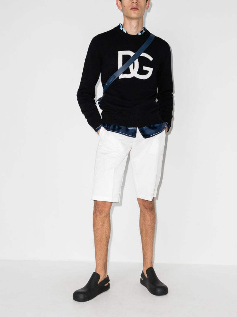 Dg Logo Virgin Wool Sweater