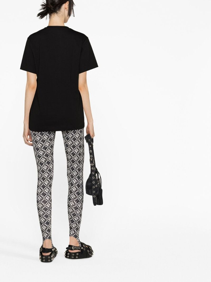 Black Crescent Moon Organic Cotton T-shirt