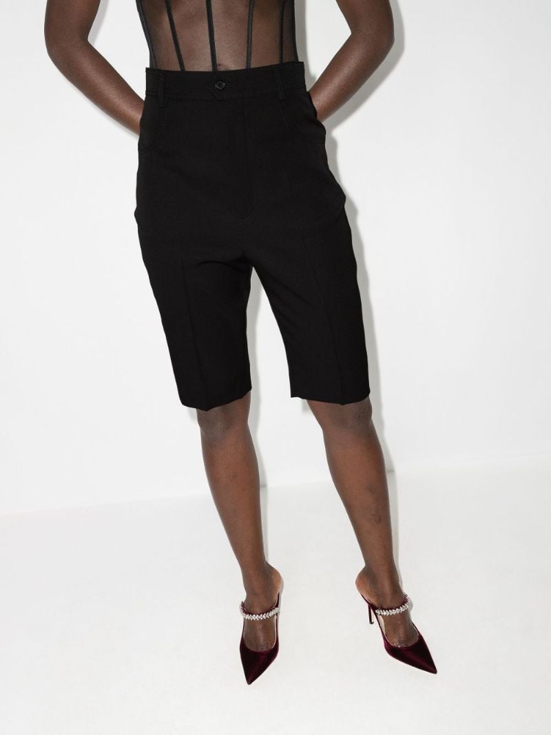 Tailored Wool Shorts