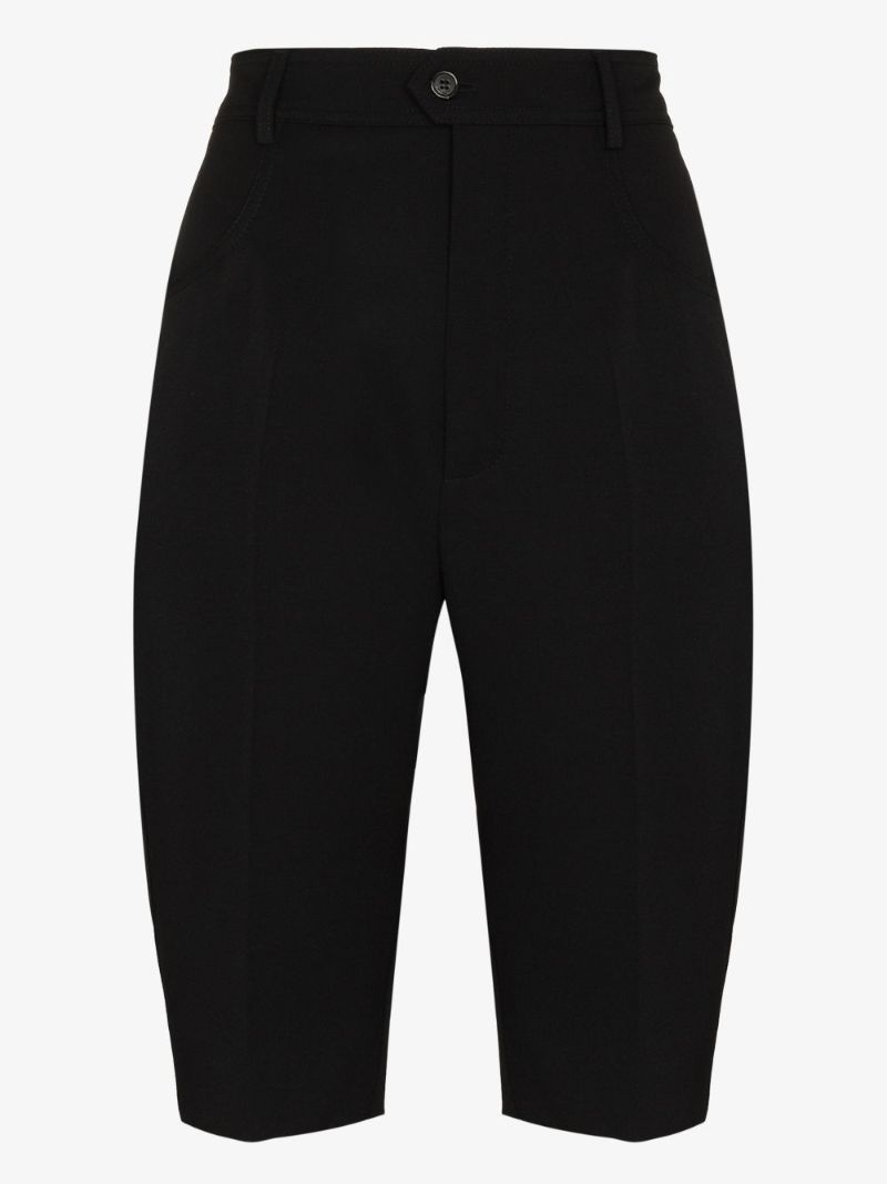 Tailored Wool Shorts