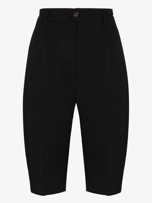 Tailored Wool Shorts
