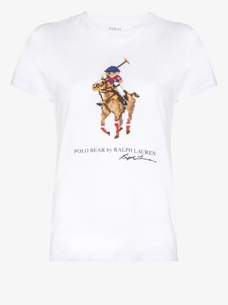Polo Bear Print T-shirt