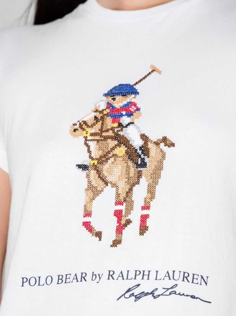 Polo Bear Print T-shirt