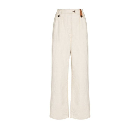Flared Loop Detail Trousers