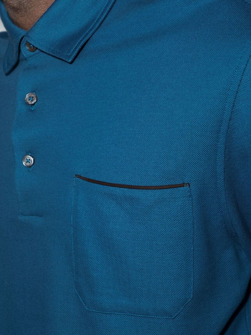 Long Sleeve Polo Shirt