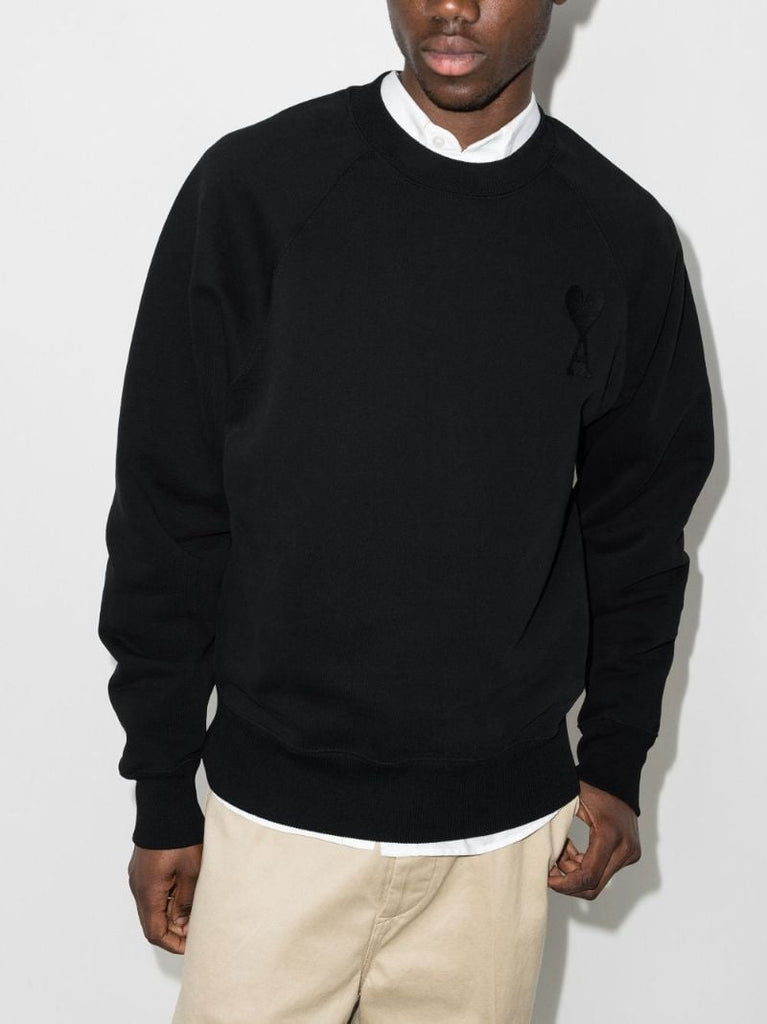Black Ami De CÃ_x0085_â_x0080__x009c_ur Organic Cotton Sweatshirt