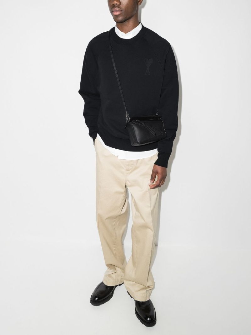 Black Ami De CÃ_x0085_â_x0080__x009c_ur Organic Cotton Sweatshirt