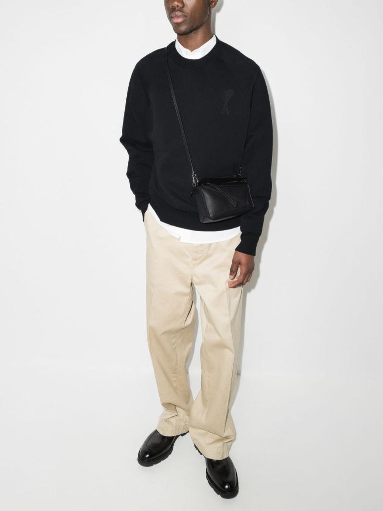Black Ami De CÃ_x0085_â_x0080__x009c_ur Organic Cotton Sweatshirt