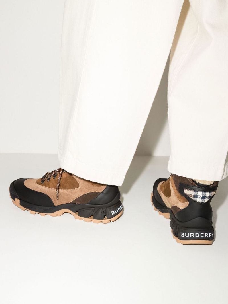 Brown Tor Shearling-lined Suede Boots