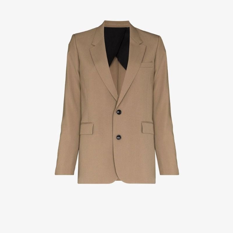 Single-breasted Wool Blazer