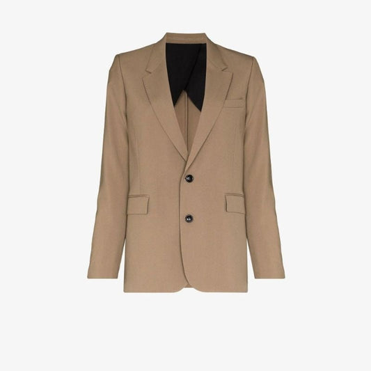 Single-breasted Wool Blazer