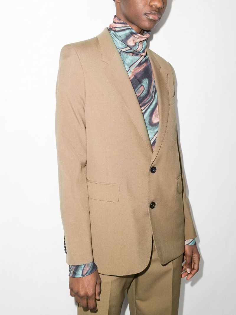 Single-breasted Wool Blazer